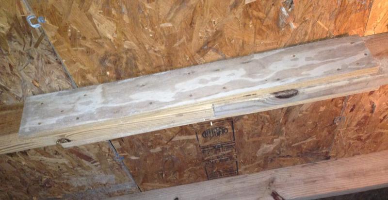 sistering floor joists with plywood